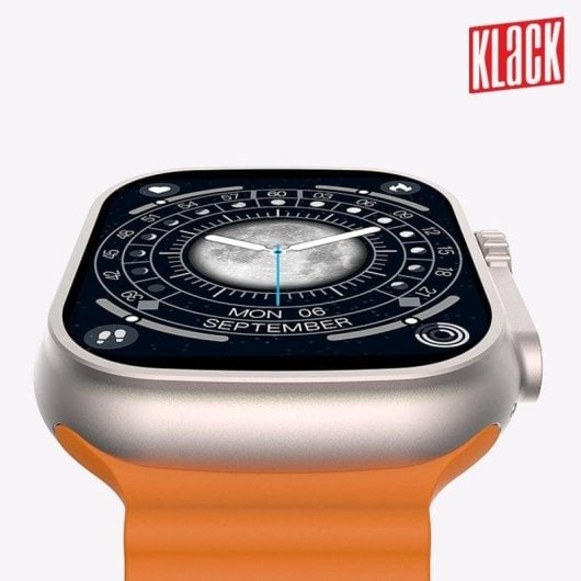 Klack S8 Ultra Plus Reloj Smartwatch Naranja