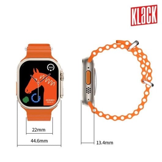 Klack S8 Ultra Plus Reloj Smartwatch Gris