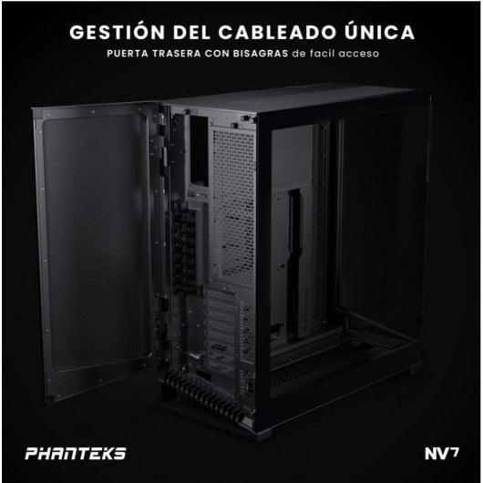 Phanteks NV Series NV7 D-RGB Full Tower gehärtetes Glas USB-C schwarz