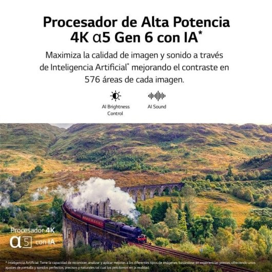 TV LG LED 50UR78006LK 50" 4K UltraHD 50Hz Smart TV WebOS HDR10 Pro Dolby Audio