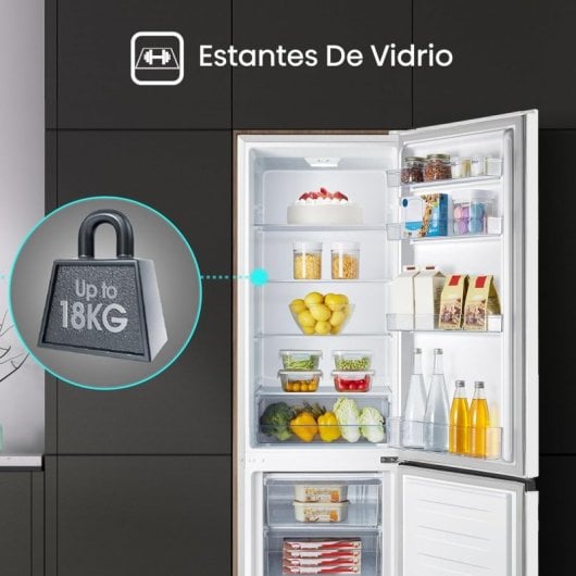 Hisense RB343D4CWE Frigorífico Combi E Blanco
