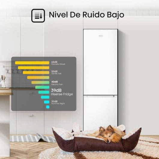 Hisense RB343D4CWE Frigorífico Combi E Blanco