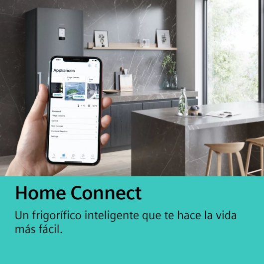 Siemens iQ500 KG49NAXCF Frigorífico Combi C Acero Inoxidable