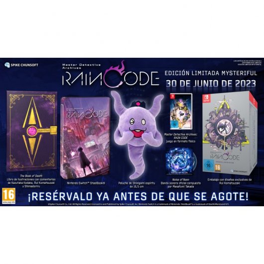 Master Detective Archives: RAIN CODE  Edición Especial Limitada Nintendo Switch