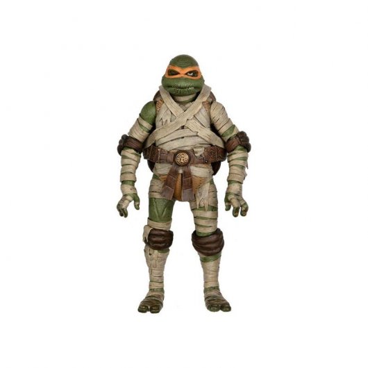 Neca Universal Monsters x TMNT Ultimate Michelangelo Mummia Figura 18 cm