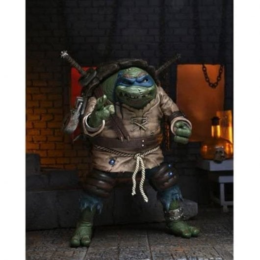 Neca Universal Monsters x TMNT Ultimate Leonardo Hunchback Figura 18 cm