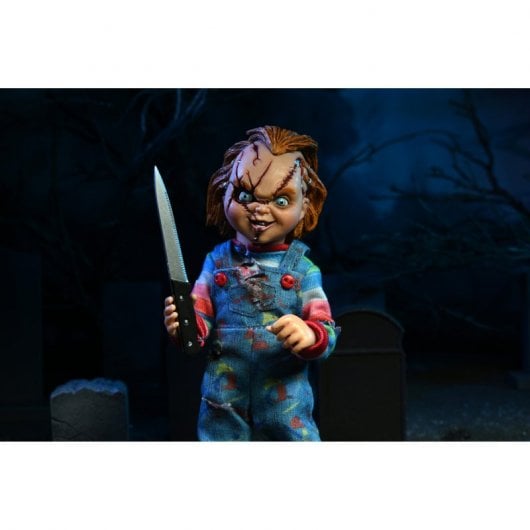 Bonecos Neca Noiva de Chucky Chucky e Tiffany 20cm