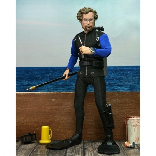 Neca Jaws Hooper Figura Gabbia per Squali 20 cm