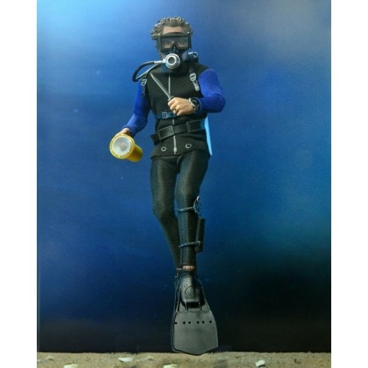 Neca Jaws Hooper Figura Gabbia per Squali 20 cm