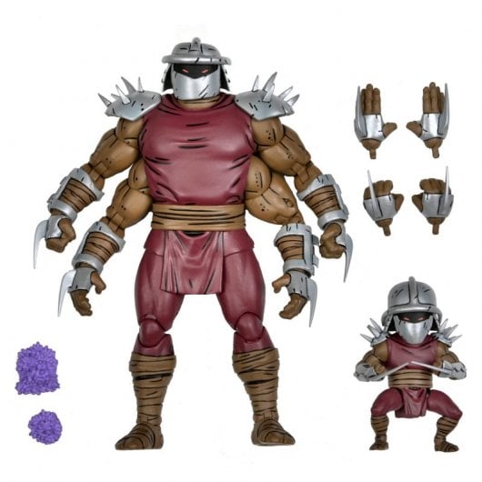 Neca TMNT: Mirage Comics Deluxe Shredder Clone & Mini Figura 18 cm