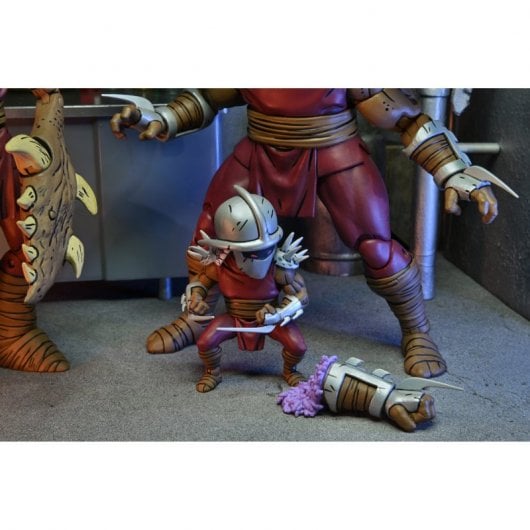 Neca TMNT: Mirage Comics Deluxe Shredder Clone & Mini Figura 18 cm