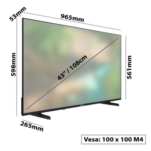 Daewoo 43DM62UA 43" LED UltraHD 4K HDR Smart TV