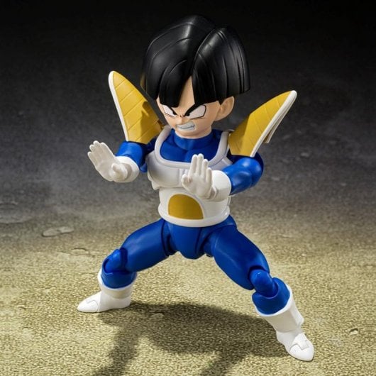 Tamashii Nations SH Figuarts Dragon Ball Z Son Gohan in abiti da battaglia Figura 10 cm