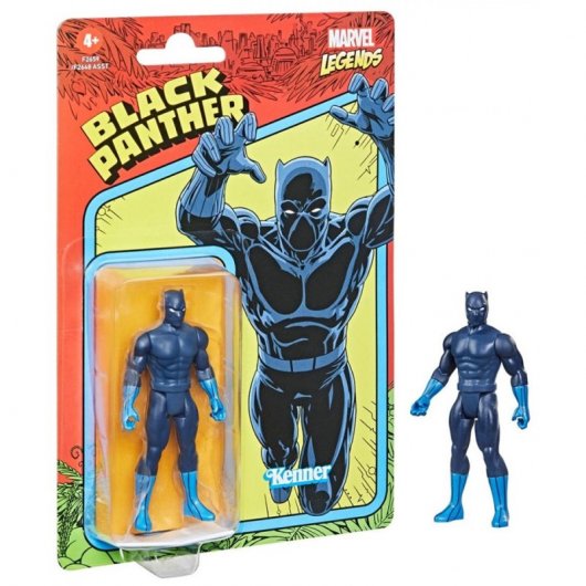 Hasbro Marvel Retro Display 48 Figuras do Homem de Ferro/Homem-Aranha/Pantera Negra/Hulk/Capitão América