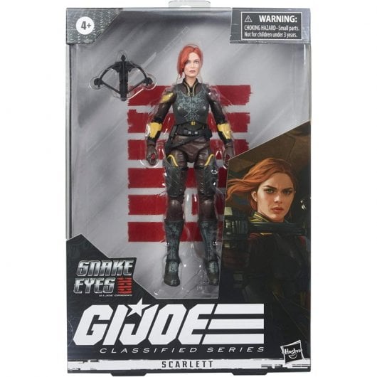 Hasbro GI Joe Serie classificata Scarlett