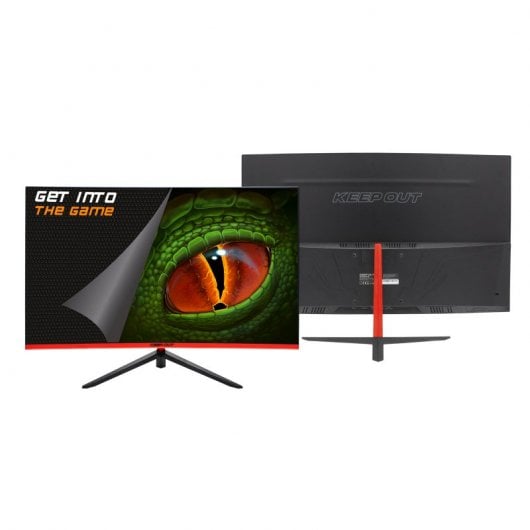 Keep Out XGM27PRO2KV2 27" LED QHD 165Hz compatibile G-Sync curvo