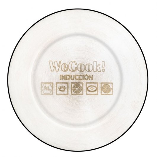 Caffettiera Italiana Wecook Luccia Induzione 9 Tazze Caffè, Alluminio, Valvola di Sicurezza, Vetroceramica