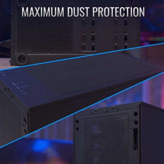 Aerocool Interstellar ATX Tower RGB gehärtetes Glas USB 3.0 schwarz