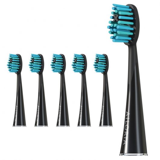 Ailoria Shine Bright Pack Têtes de Rechange Extra Clean Bleu Clair 6 Unités