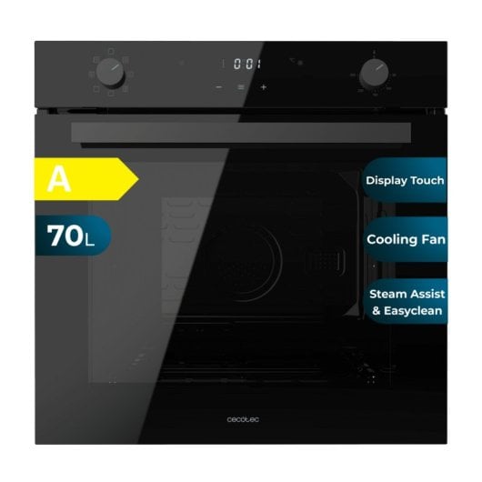 Horno Karactermania Bolero Hexa M226001 70L Display Touch Steam Assist A