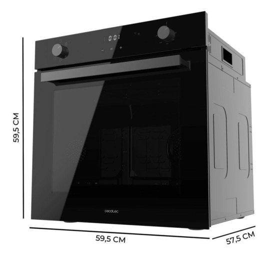 Four Encastrable Cecotec Bolero Hexa M226001 Hydrolyse 70L 60cm A Vapeur Noir
