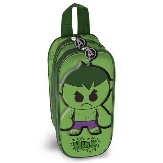 Karactermania Trousse double 3D Hulk Bobblehead