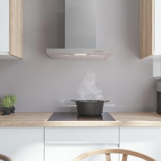 Campana Karactermania Bolero Flux TM 603500 Inox 350 m³/h 60cm LED Classe A