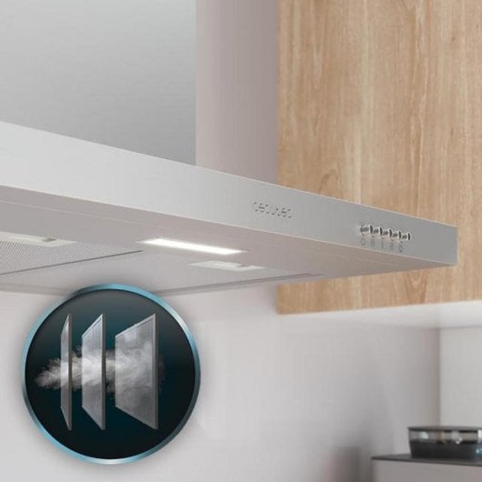 Campana Karactermania Bolero Flux TM 603500 Inox 350 m³/h 60cm LED Classe A