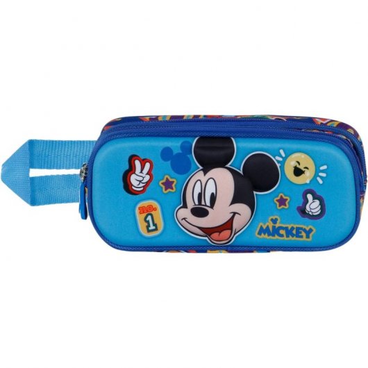 Karactermania Doppeltes Federmäppchen 3D Mickey Mouse Blissy