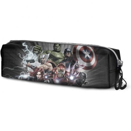 Karactermania Estuche Portatodo Cuadrado Fan 2.0 Compañía Los Vengadores
