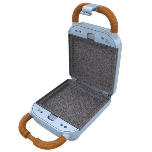 Sanduicheira Karactermania Rock'nToast Retro One Blue placas removíveis 700W