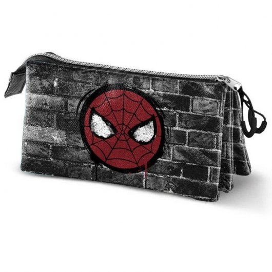 Karactermania Estuche Portatodo Triple Fan 2.0 Spiderman Amazing
