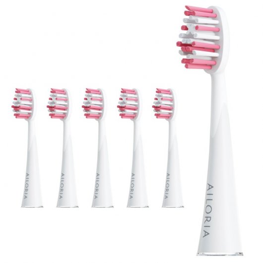 Ailoria Shine Bright Pack Cabezales de Recambio Extra Clean Brigth Pink 6 Unidades
