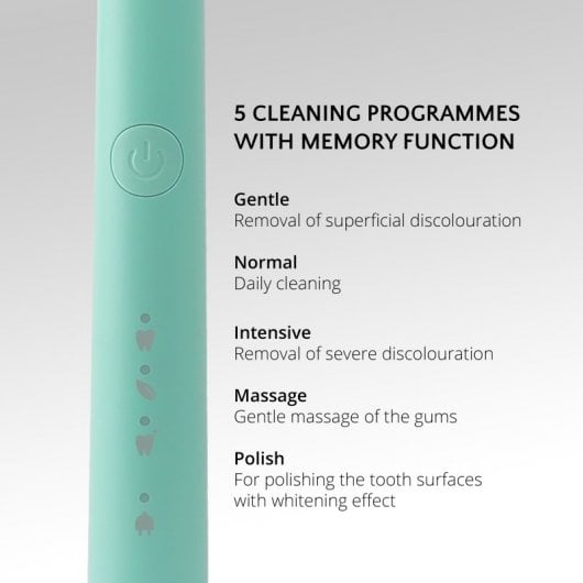 Ailoria Pro Smile Brosse à dents à ultrasons Couleur menthe