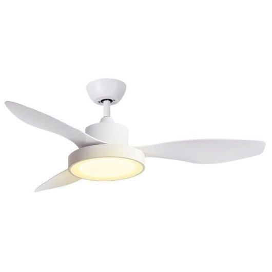 Ventoinha de Teto com Luz SPC Conforto DC Lite 2 42W 120cm 6 Velocidades Silenciosa Wi-Fi Comando