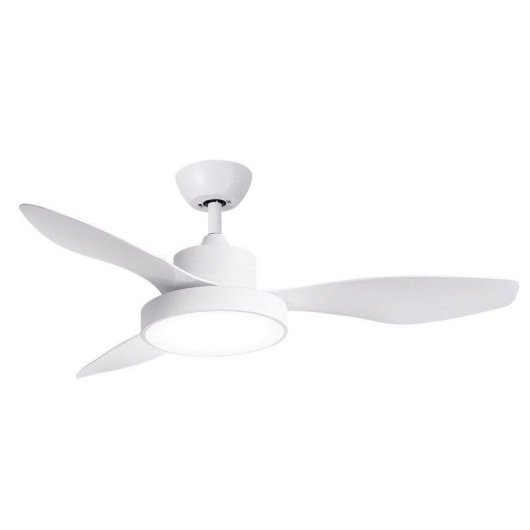 Ventoinha de Teto com Luz SPC Conforto DC Lite 2 42W 120cm 6 Velocidades Silenciosa Wi-Fi Comando
