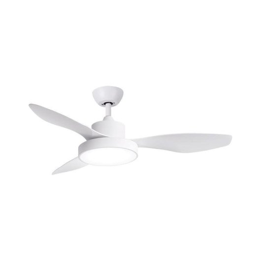 Ventoinha de Teto com Luz SPC Conforto DC Lite 2 42W 120cm 6 Velocidades Silenciosa Wi-Fi Comando