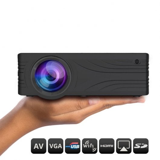 La Vague LV-HD240 Projecteur LED Wi-Fi 2000 Lumens FullHD
