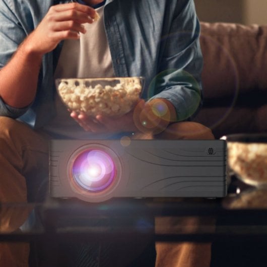 La Vague LV-HD240 Projecteur LED Wi-Fi 2000 Lumens FullHD