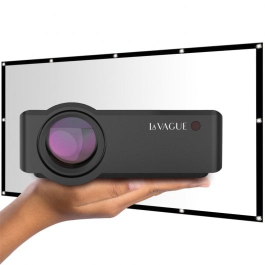 La Vague LV-HD320 Bundle Projetor LED FullHD + Tela de Projeção LV-STA100FP
