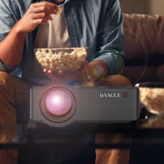 La Vague LV-HD320 Bundle Projetor LED FullHD + Tela de Projeção LV-STA100FP