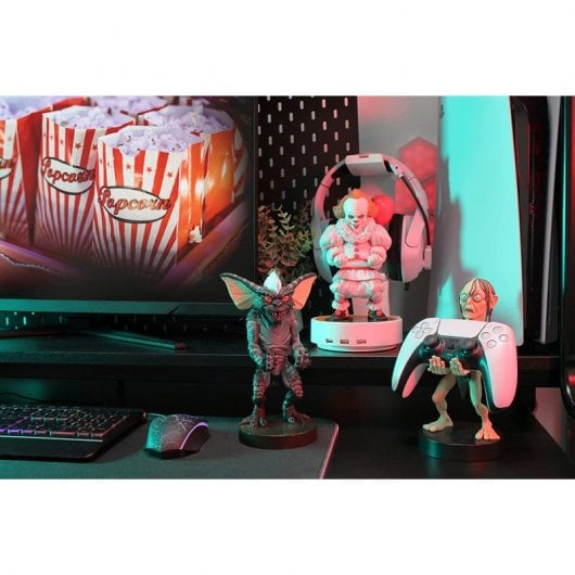 Squisita base di ricarica multipiattaforma per cavi da gioco Guy Gremlins