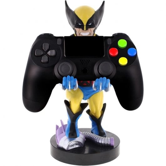 Squisita base di ricarica multipiattaforma Guy Wolverine Marvel per cavo da gioco