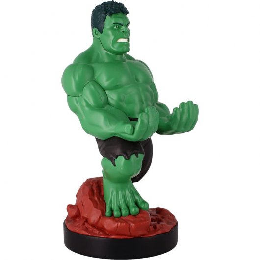 Squisita base di ricarica multipiattaforma Guy Hulk Marvel per cavi da gioco