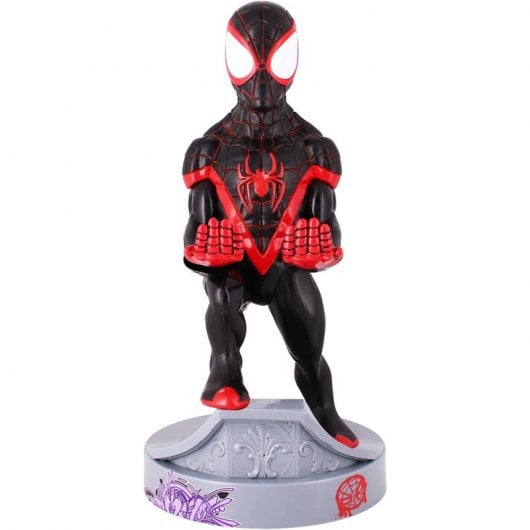 Squisita base di ricarica multipiattaforma per cavi da gioco Guy Miles Morales Spiderman