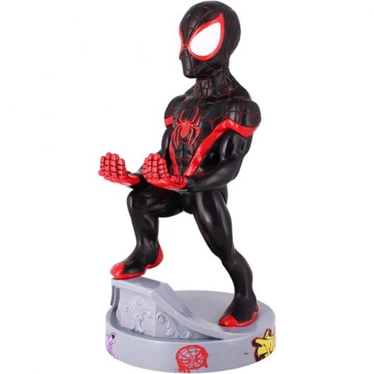 Squisita base di ricarica multipiattaforma per cavi da gioco Guy Miles Morales Spiderman