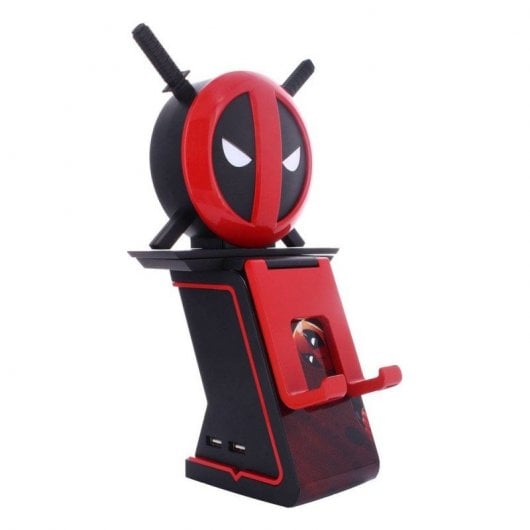 Squisita base di ricarica multipiattaforma Guy Deadpool Ikons per cavi da gioco