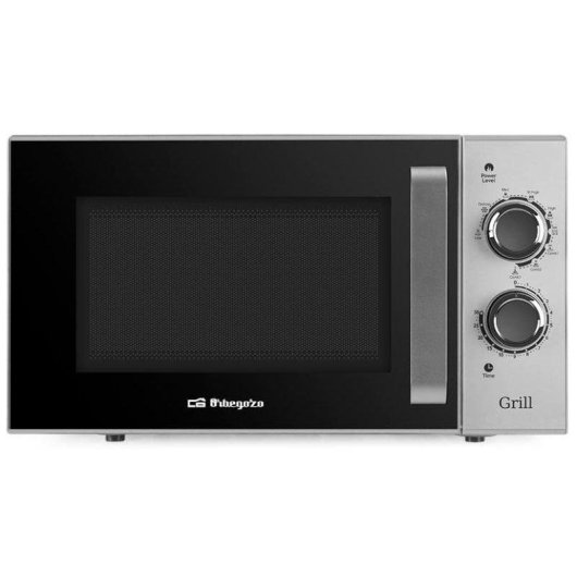 Microondas Orbegozo MIG 2530 25 Litros 900W con Grill 1100W y Función Descongelar
