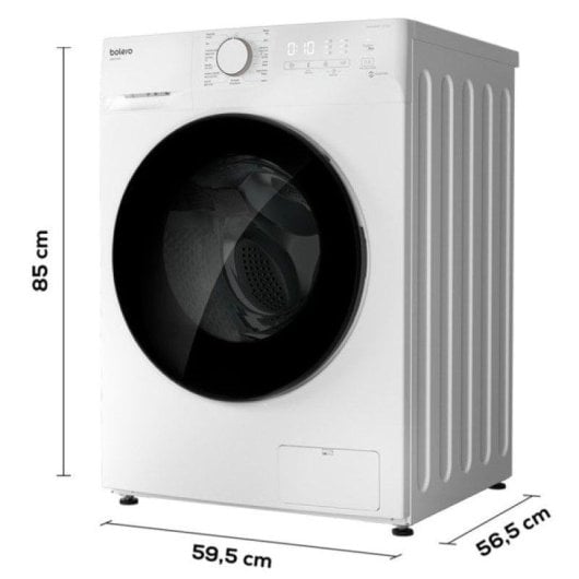 Lavasecadora Cecotec 10kg B Bolero Wash&Dry 10700 Inverter HygienePro DelayStart