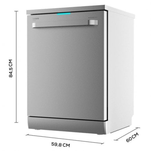 Cecotec Bolero Aguazero 6800 Lavavajillas Capacidad 14 Cubiertos C Acero Inoxidable